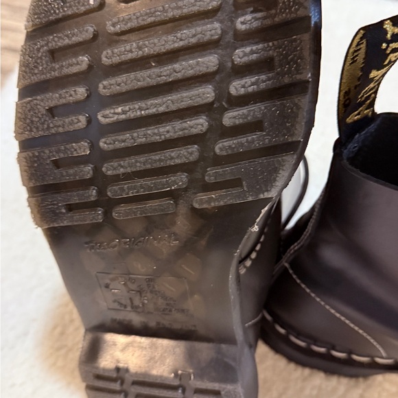 Dr. Martens Black Boots with Iconic White Stitching - Picture 7 of 7